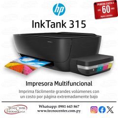 Impresora Multifuncional HP InkTank 315